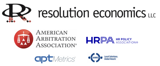 Resolution Economics, American Arbitration Association, HRPA, APT Metrics, and JAMS