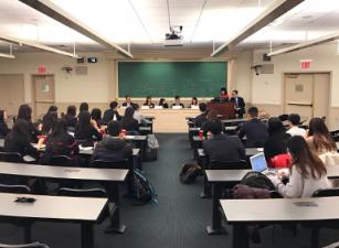 APALSA student panel in classroom