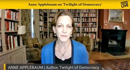 Screenshot of Anne Applebaum 