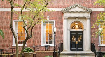 Front door of Vanderbilt Hall 