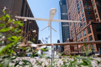 Image of Unititled (drone) as installed on the High Line