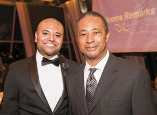 Micah Desaire ’19, Robert Holmes ’69