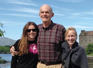 Emily Stewart ’22, Richard Stewart, and Jane Stewart ’79