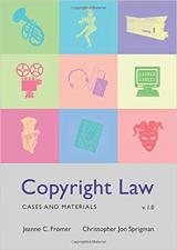 Cover of Copyright Law casebook