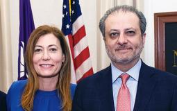 Photo of Anne Milgram and Preet Bharara