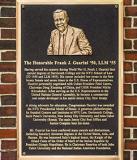 Plaque honoring Frank Guarini