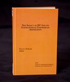 "The Impact of EU Law on International Commercial Arbitration" book cover