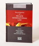 "Encyclopedia of Private International Law" book cover