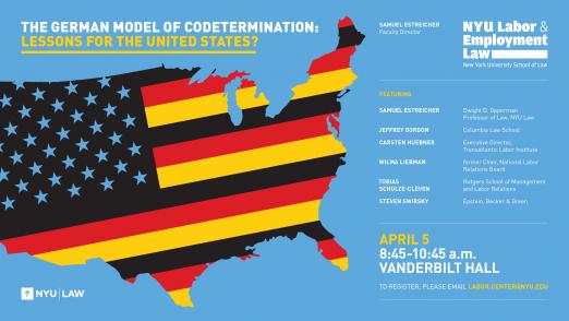 German Model of Codetermination Program Poster