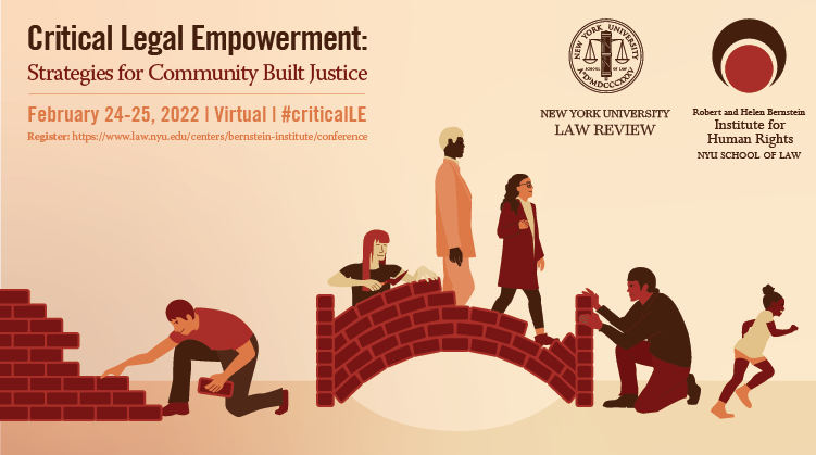 Graphic for the Critical Legal Empowerment symposium