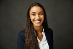 girl in blazer