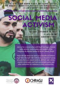 Social Media Activism Poster
