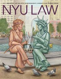 2017 NYU Law Magazine Cover