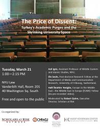 The Price of Dissent Poster